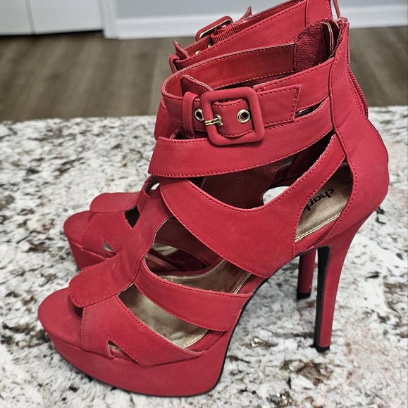 Charlotte Russe Shoes - RED Charlotte Russe Heels